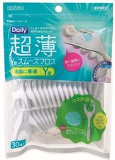Daily Ultra-Thin Y-Shaped Smooth Floss, 30 pieces x 2 packs