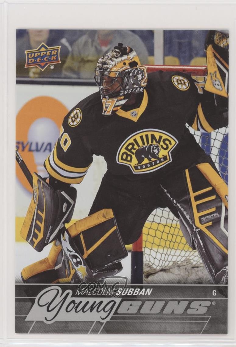 2015-16 Upper Deck Young Guns Oversized Malcolm Subban #211 Rookie RC 0a9j