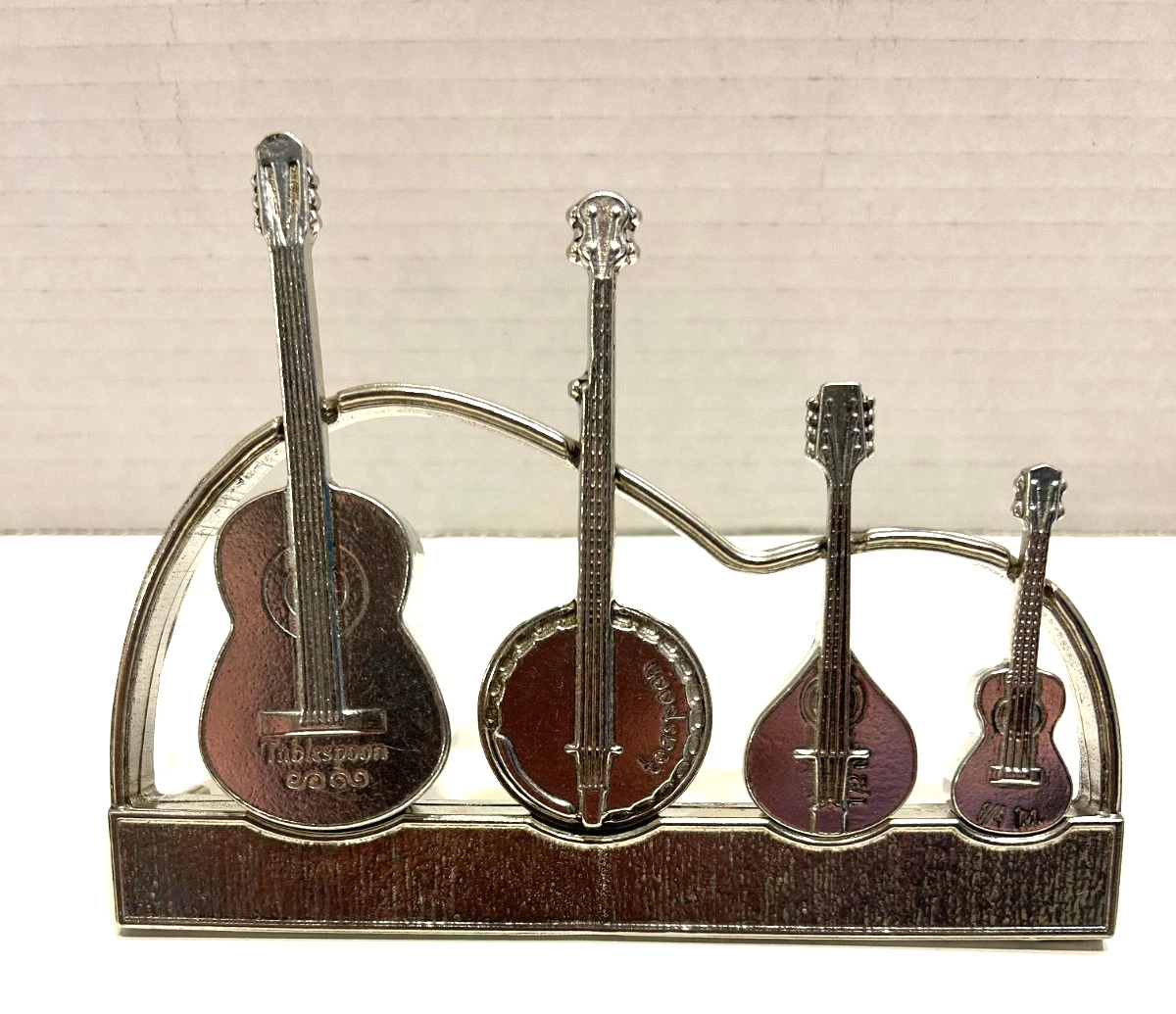 Tim Woodsman Musical Instruments Measuring Spoons With Stand
