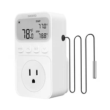 Digital Socket Thermostat Temperature  Controller Timer Heating Cooling