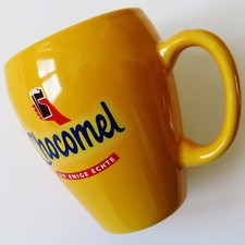 CHOCOMEL = Set 4 Stück Kakao Tassen Niederlande um 2005 Kultiges Motiv MAKELLOS