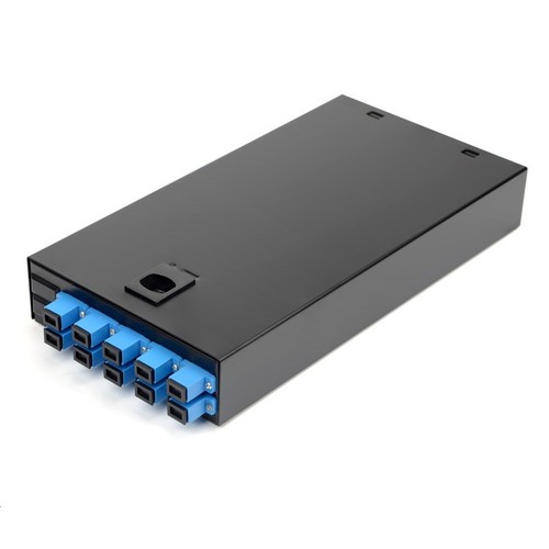 SC/FC/ST Desktop Typ Full FTTH 2/4/6/8/10/12 Port SC LWL Patch Panel - Bild 14 von 39