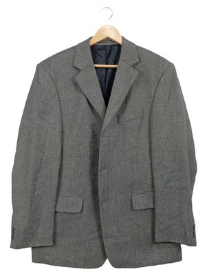 Gilberto Herren Sakko Gr. 52 XL Grau Meliert Business Jacke