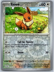Eevee 113/142 Stellar Crown Reverse Holo