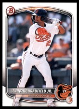 2025 Bowman Draft #BD-198 Enrique Bradfield Jr.
