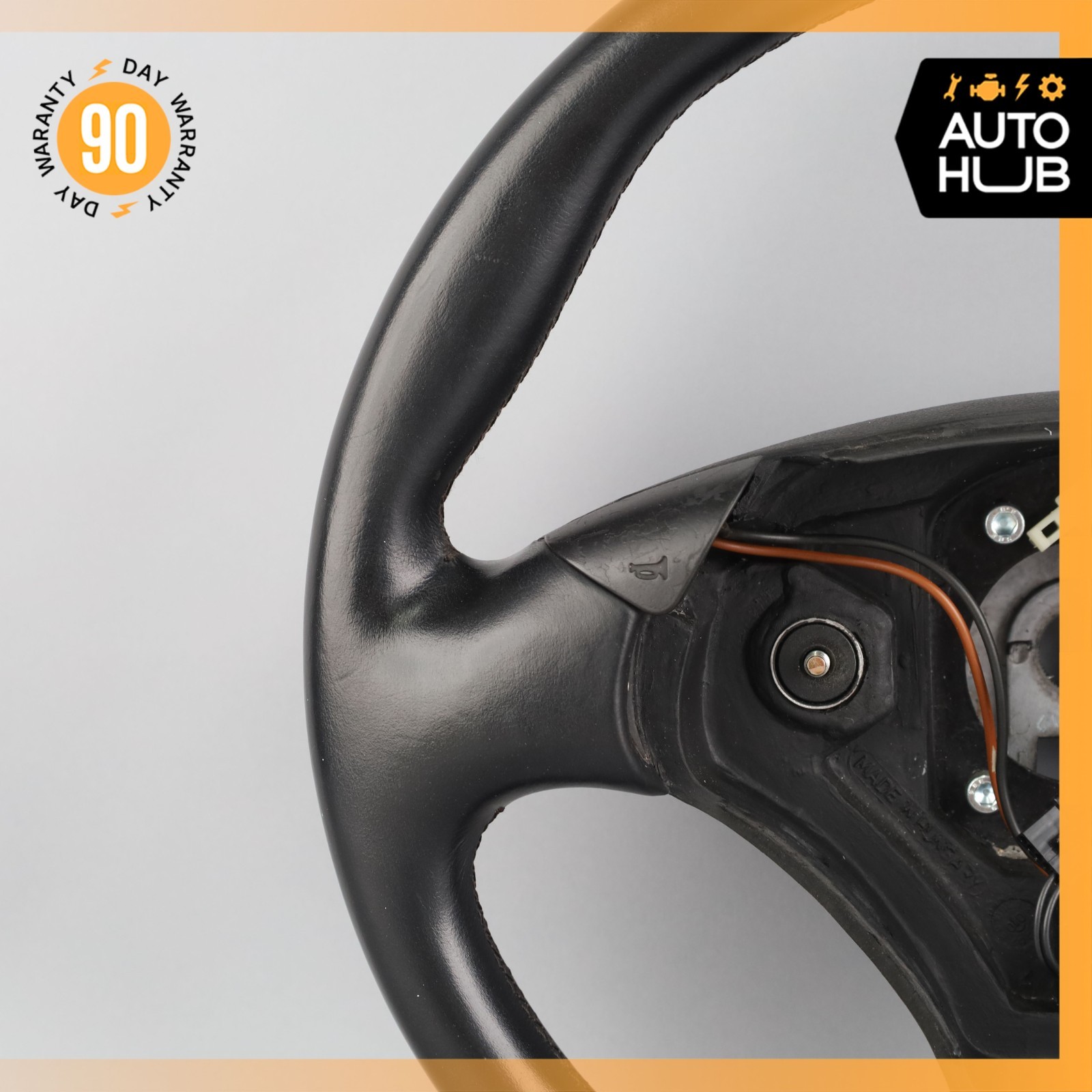 00-04 Aston Martin DB7 Sport Steering Wheel Black 2585649 OEM 35k