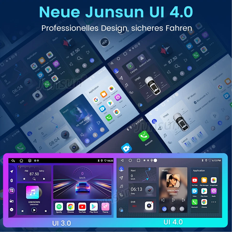 Android 14 Autoradio Carplay BT 6+128G Für Toyota Aygo Citroen C1/Peugeot 108 - Bild 4 von 4