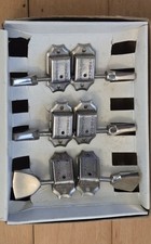 Vintage Kluson Tulip Metal Button Gibson Deluxe Guitar Tuners D169400