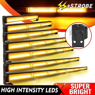 Auto LED Lightbar Lichtbalken Arbeitsscheinwerfer Warnbalken Gelb Warnleuchte