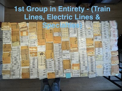 Authentic Vintage Walthers Decals LOT (some Flexcote) HO Scale Railroad Model