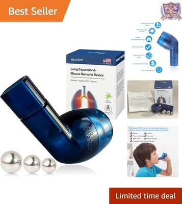 Lung Exercise Device Mucus Relief Strengthen Breathing Airway Clear