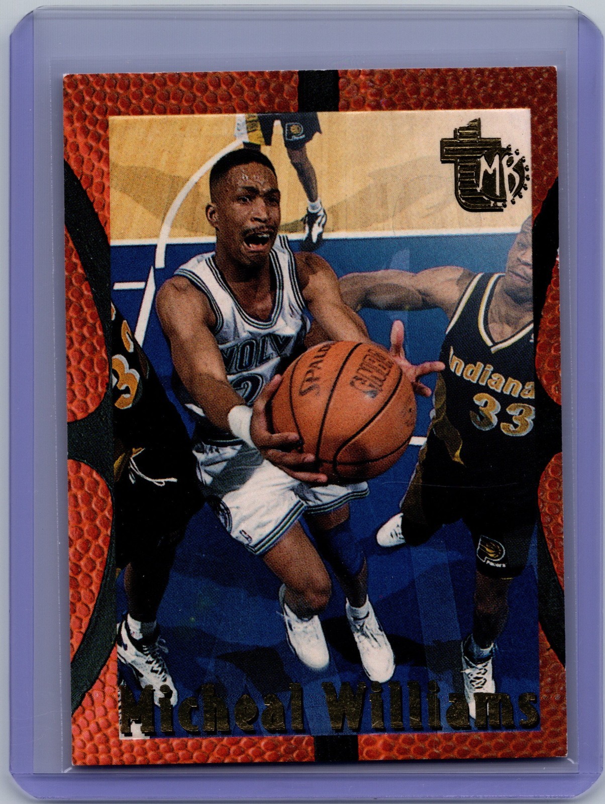 1994-95 Topps Embossed - Micheal Williams #57