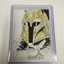 2025 Topps Star Wars Smugglers Outpost SKETCH 1/1 EMRAH CILDIR