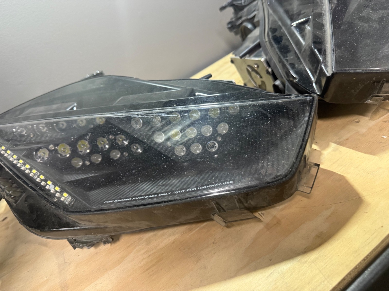 Lamborghini Huracan GT3 EVO Endurance LED Headlights Pair – Race Used
