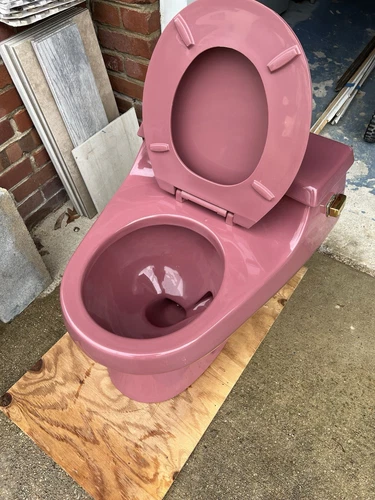 KOHLER Vintage 3402 PB RIALTO one-piece ROUND front toilet, Raspberry Purple