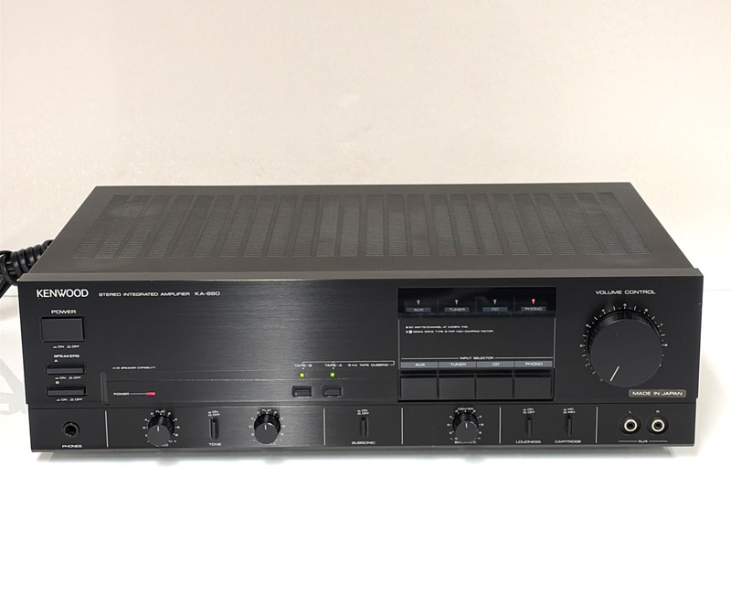 Kenwood KA-660 Stereo Integrated Amplifier Hi-Fi Separate Made in Japan