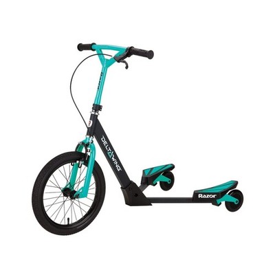 Razor DeltaWing Scooter Black/Mint Green, One Size