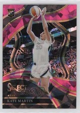 2024 Panini Select WNBA Courtside Pink Ice Prizm Kate Martin #209 00zd