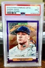 2019 Panini Donruss Optic Aaron Judge #2 Purple Stars /125 PSA 9 Mint Pop 2