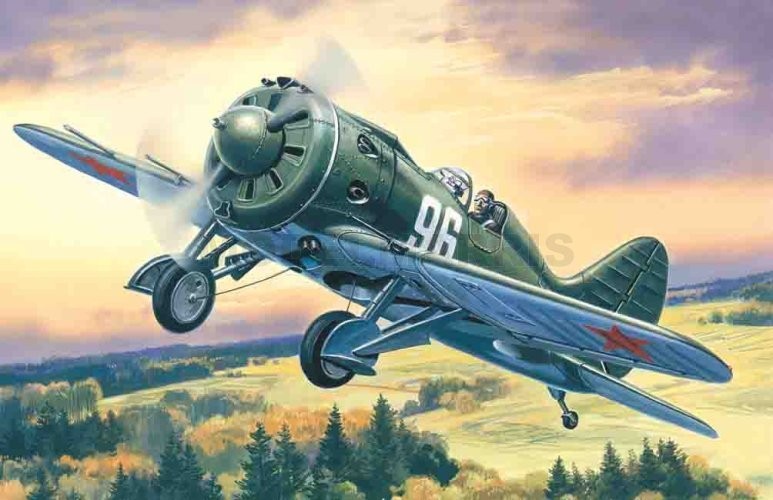 Icm 72073 1/72 I-16 Type 28, Wwii Soviet Fighter