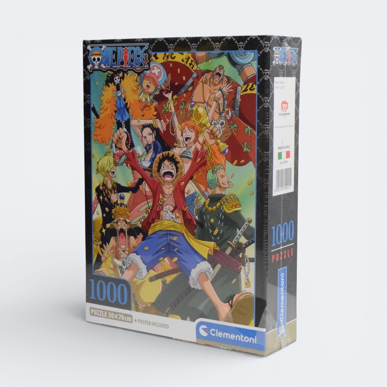 One Piece Jigsaw Puzzle 1000 Piece Clementoni 39921 Compact Box New