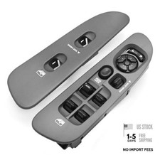 56049805AB Driver Side Master Power Window Switch and Bezel Passenger Gray