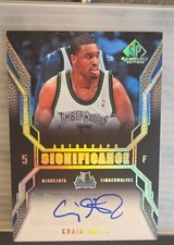 2007-08 SP Game Used - Significance Autographs Craig Smith #SI-CS (AU)
