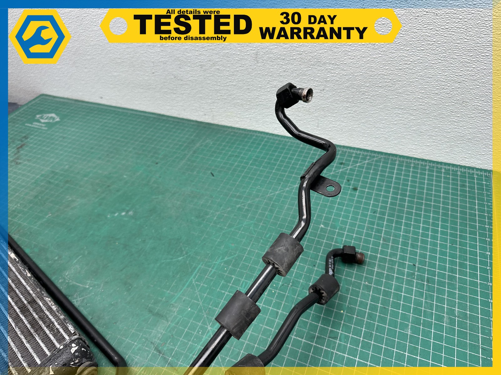 06-12 BENTLEY Flying Spur 6.0L AUTOMATIC TRANSMISSION OIL COOLER W/ HOSES OEM