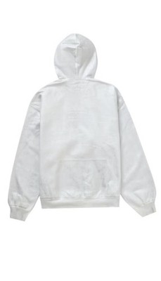 SUPREME/MM6 MAISON MARGIELA FOIL BOX LOGO HOODED SWEATSHIRT WHITE
