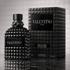 Valentino Uomo Born In Roma Rockstud Noir Eau...