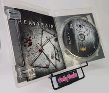 🔥SHIPS TODAY🔥 Heavy Rain Game CIB Mint Disc Quantic Dream 2010 Clean! Tested