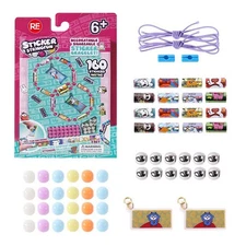 STICKI Rolls Sticki Book - Wearable & Shareable Sticker Toy Bracelet 160 Sticker