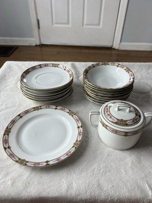 Antique 1920's MZ Altrohlau CM-R Czechoslovakia Porcelain Set With
