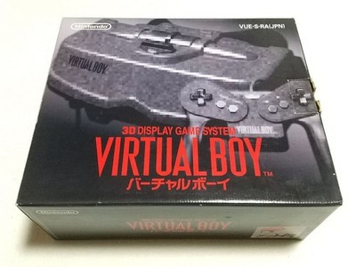 Nintendo Virtual Boy VB Console VUE-S-RA Mosaic Ver with Box Tested