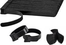 20 pack Hook and Loop scratch resistant Straps 6 Inch Reusable Cable Ties d6