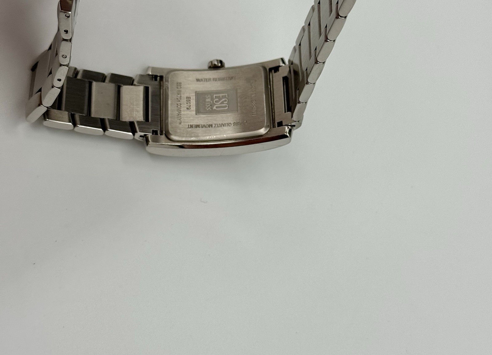 Esq By Movado E5079 Analog Quartz Stainless Steel Classy Wrist Watch