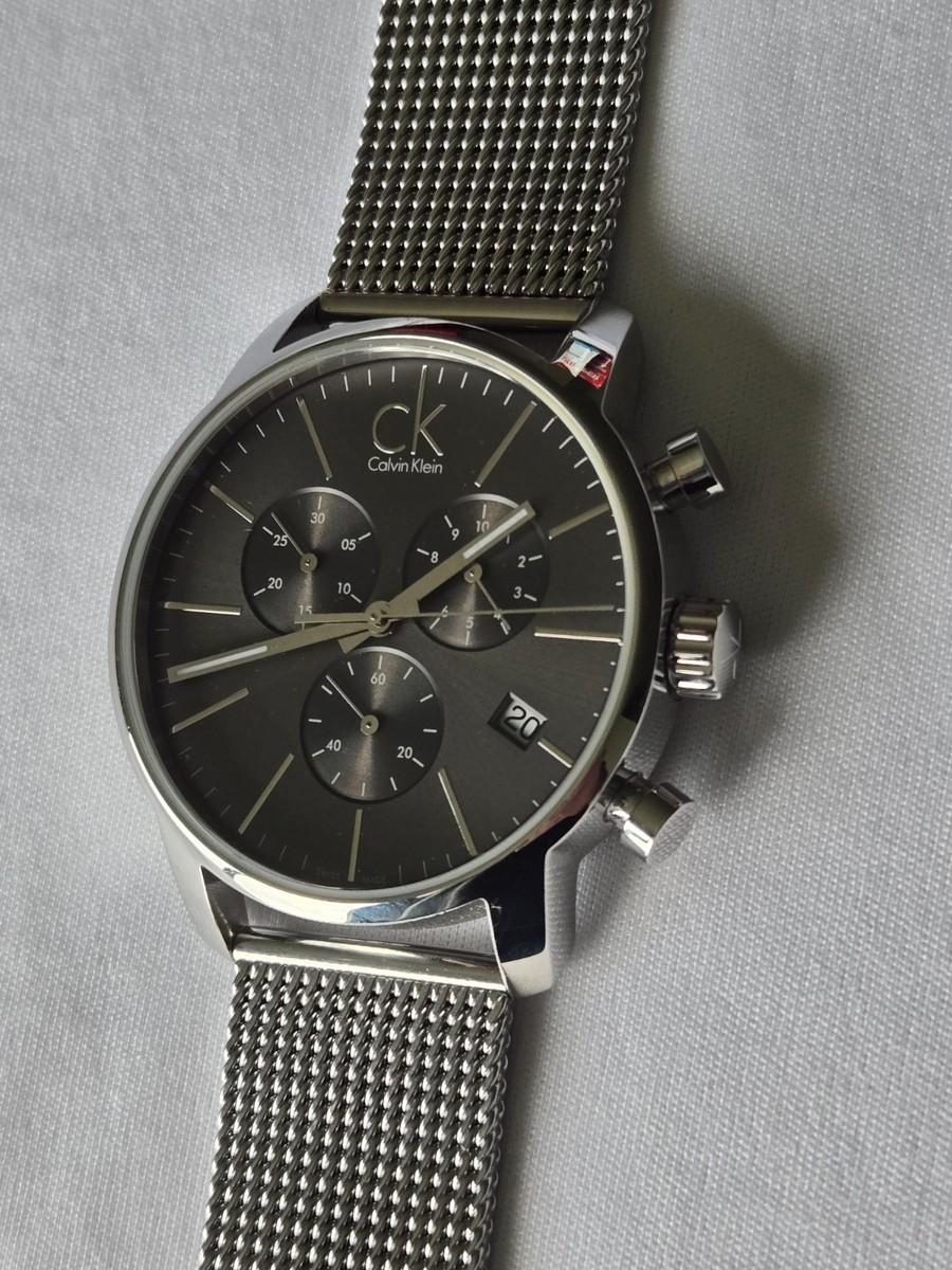   クロノグラフ 時計 K2G271 楽天市場】Calvin Klein カルバンクライン 腕時計 メンズ 43mm