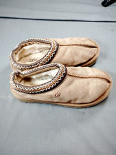 UGG Australia 5950 Tasman Women 8 Chestnut Suede Clogs Slippers Comfy Moccasin 
