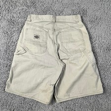 Lee dungarees cream carpenter jorts