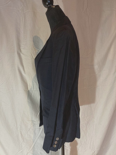 TALBOTS PETITES NAVY SINGLE BUTTON LINED SUIT SEP… - image 5