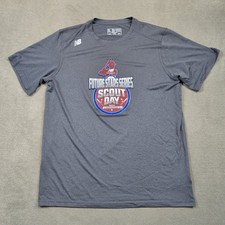 New Balance T-Shirt Mens XL Gray Future Stars Series Scout Day NB Dry