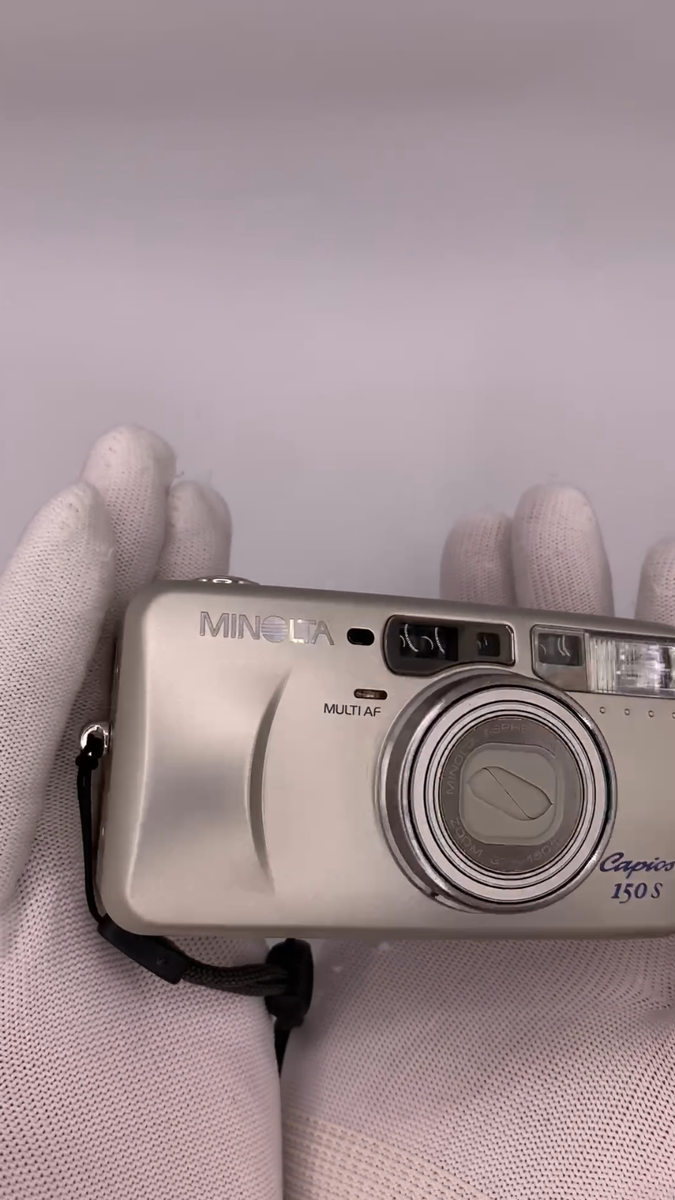 ▶️READ! [Exc+5] Minolta Capios 150S Silver Point & Shoot 35mm