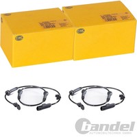 2X Hella ABS-SENSOREN Vorne Passend FÜR Renault Grand Megane ScÉNic