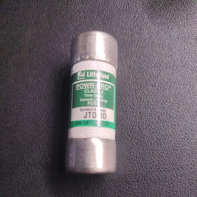 Lot of 10 Littelfuse JTD 15 Powr-Pro Time Delay Fuse 15A 600Vac Class J 