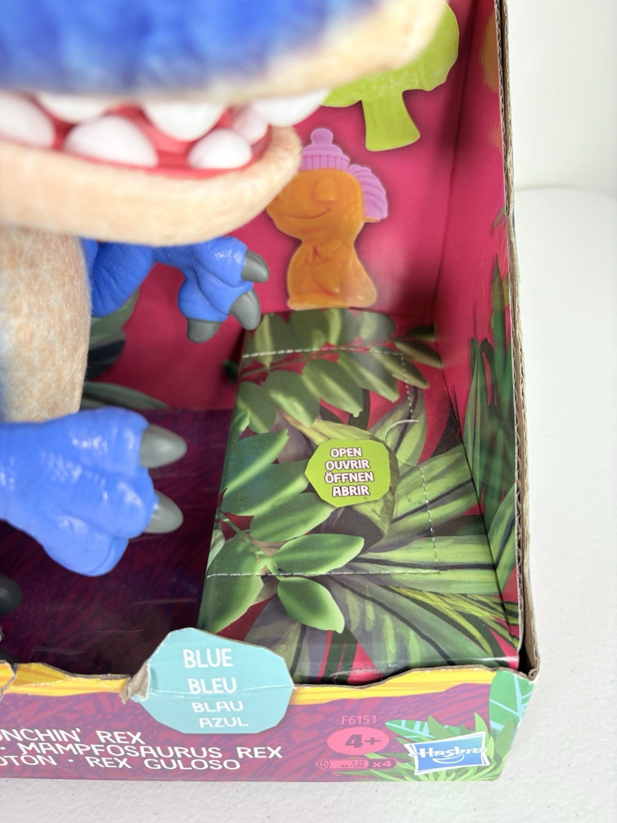 FurReal Munchin’ Rex Blue Dinosaur Electronic Pet 35+ Sounds and Reactions