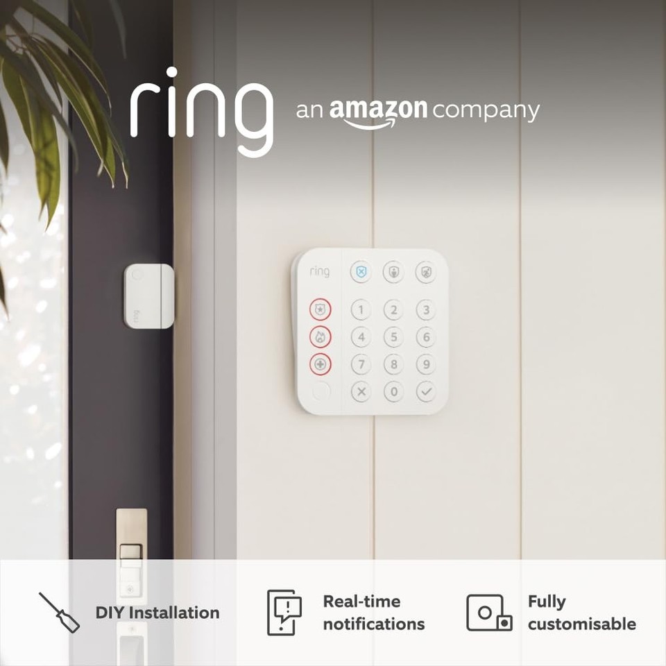 Alarm Pack - S by Amazon | Smart home alarm security system with ...