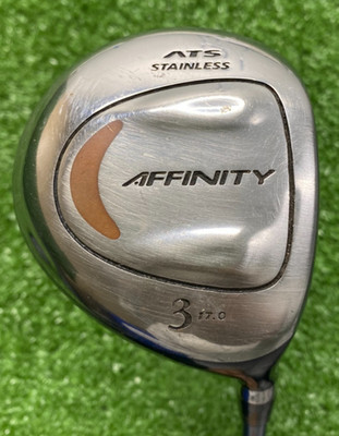 Affinity ATS Stainless Steel 3 Wood 17* / RH / Regular Graphite ~42.75'' / xx8867