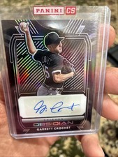 2021 Panini Chronicles Obsidian Garrett Crochet #O-GC Rookie Auto RC SEALED