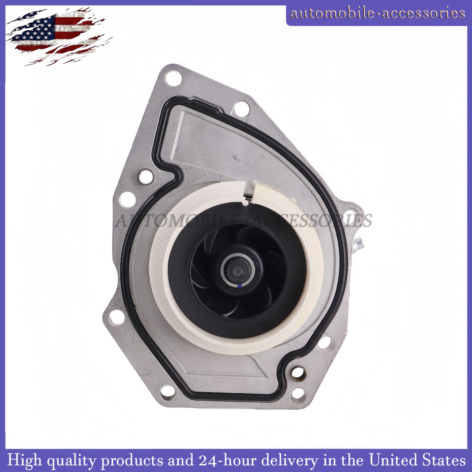 Coolant Water Pump For 2017-2020 Bentley Bentayga 6.0L W12 07P121008A/B/C US