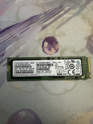 (USED) Samsung SM961 MZ-VKW5120 512 GB NVMe 80mm Solid State Drive